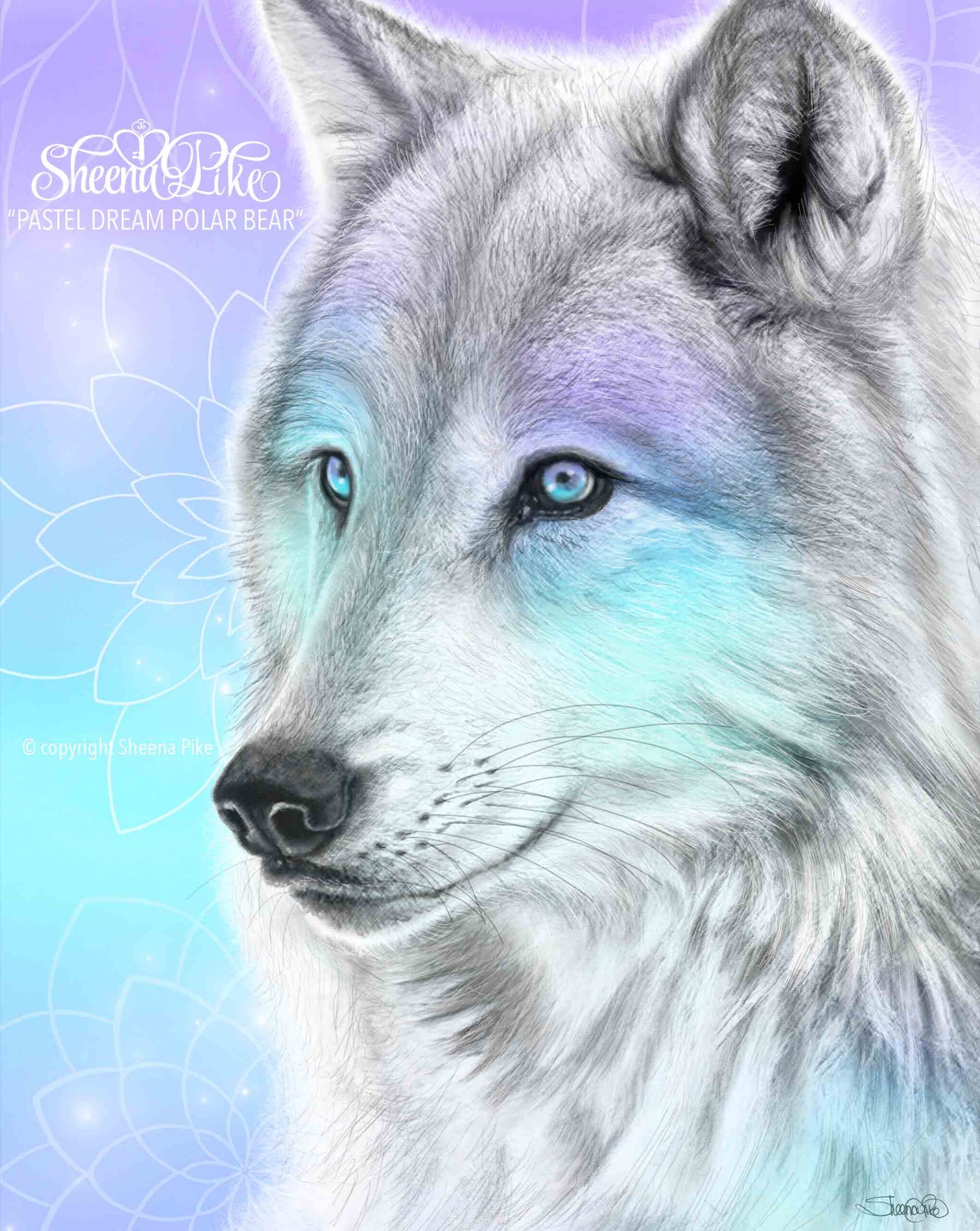 Pastel Dream Wolf