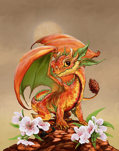 PEACH DRAGON