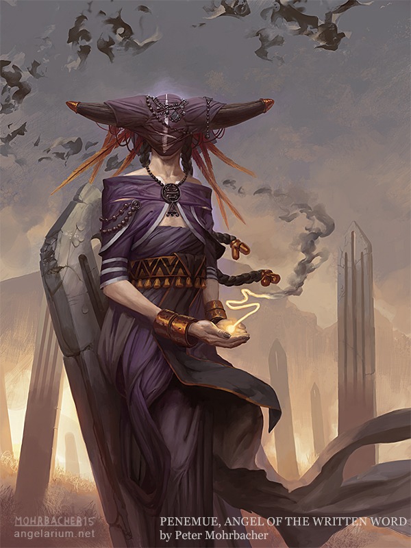 Penemue, Angel of the Written Word