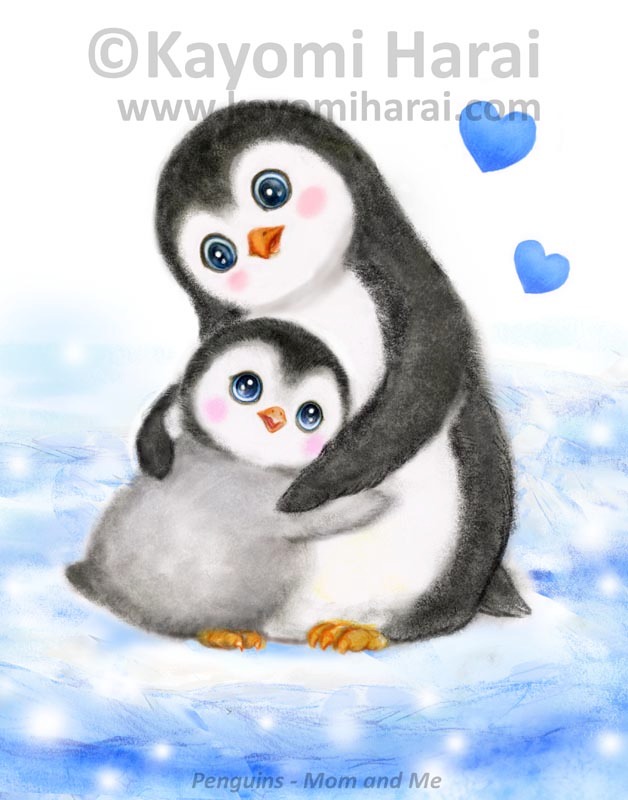 Penguins Mom And Me Hug