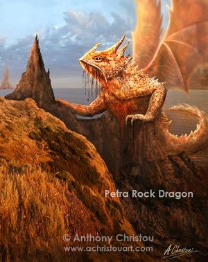 Petra Rock Dragon