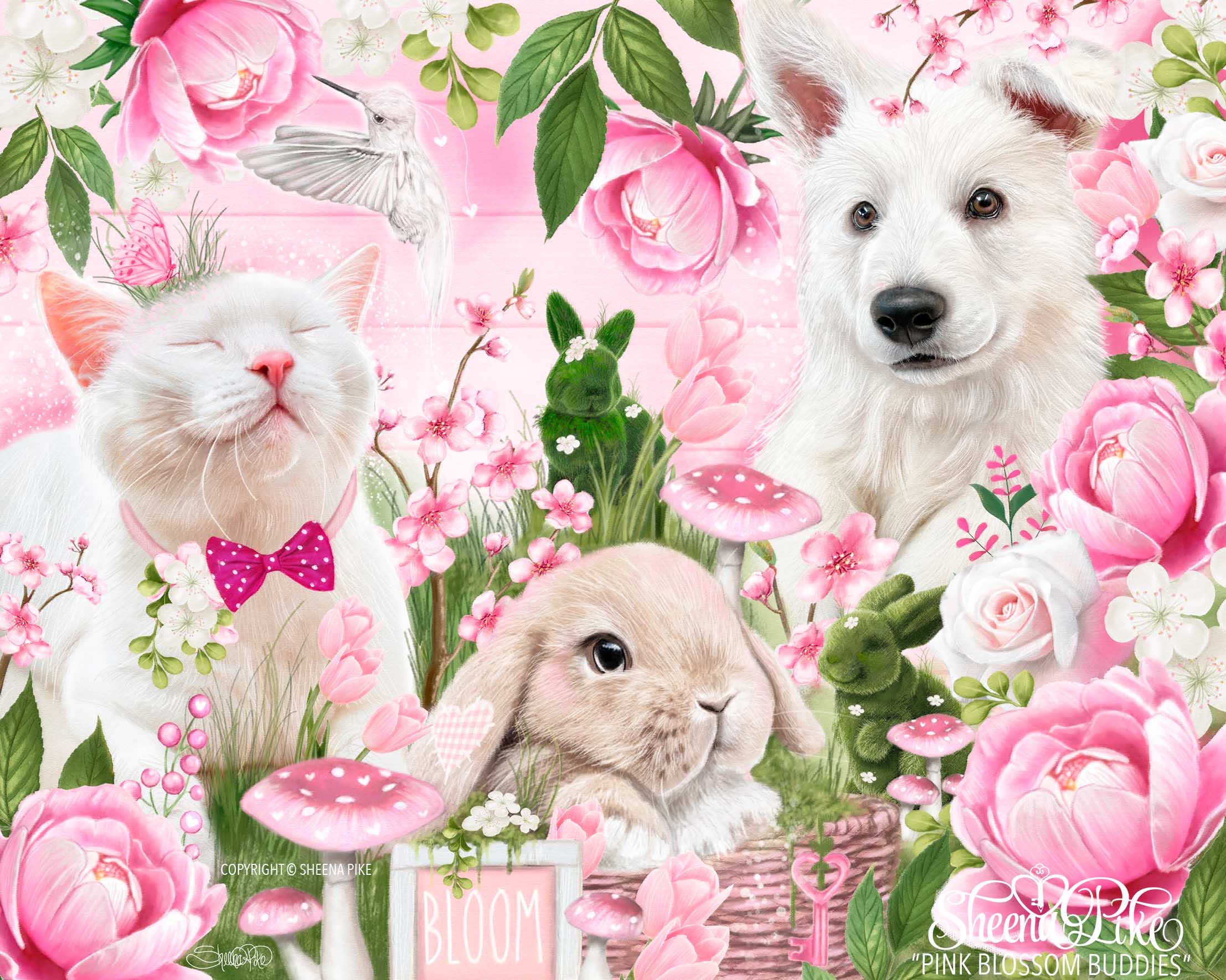 Pink Blossom Buddies