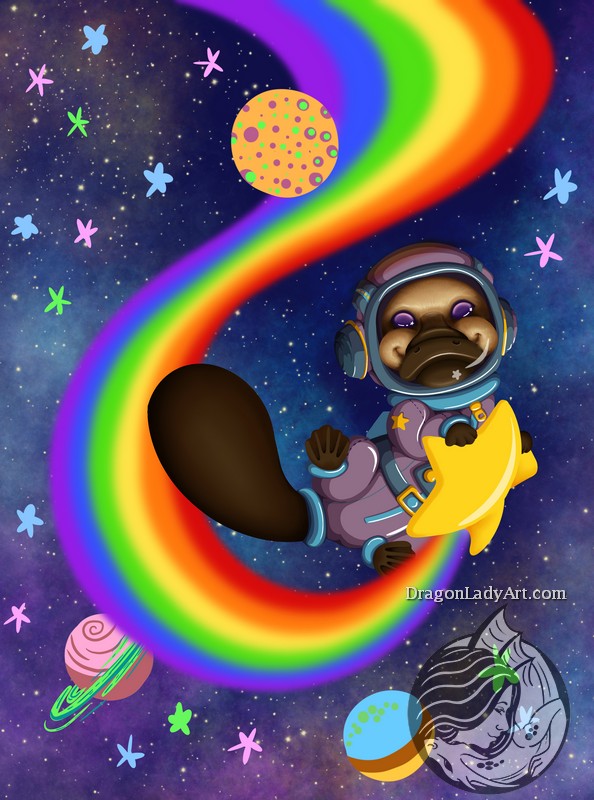 Platypus In Space