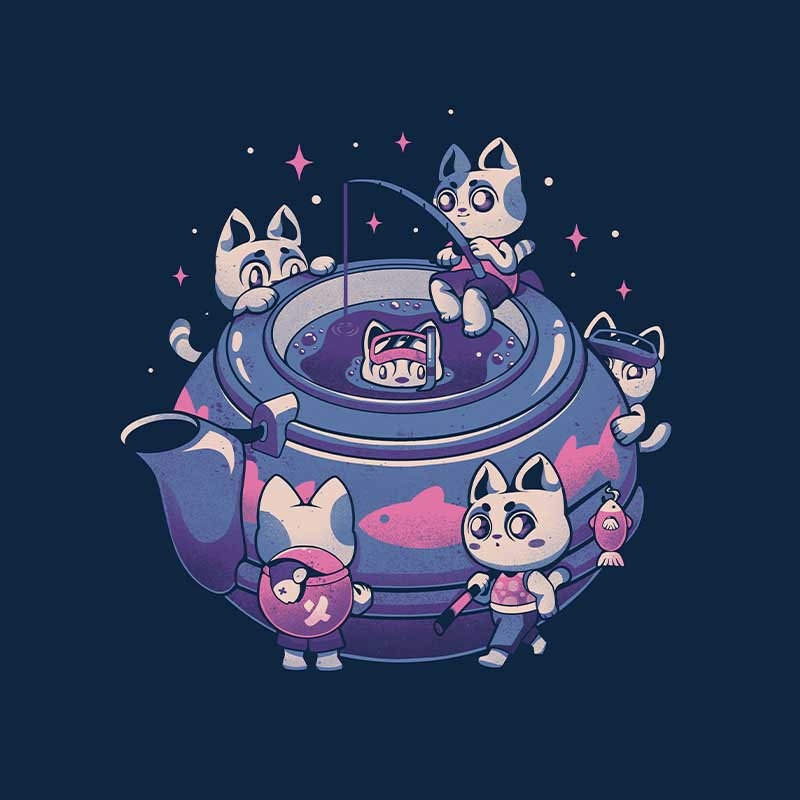 Plenty Cats In The Tea