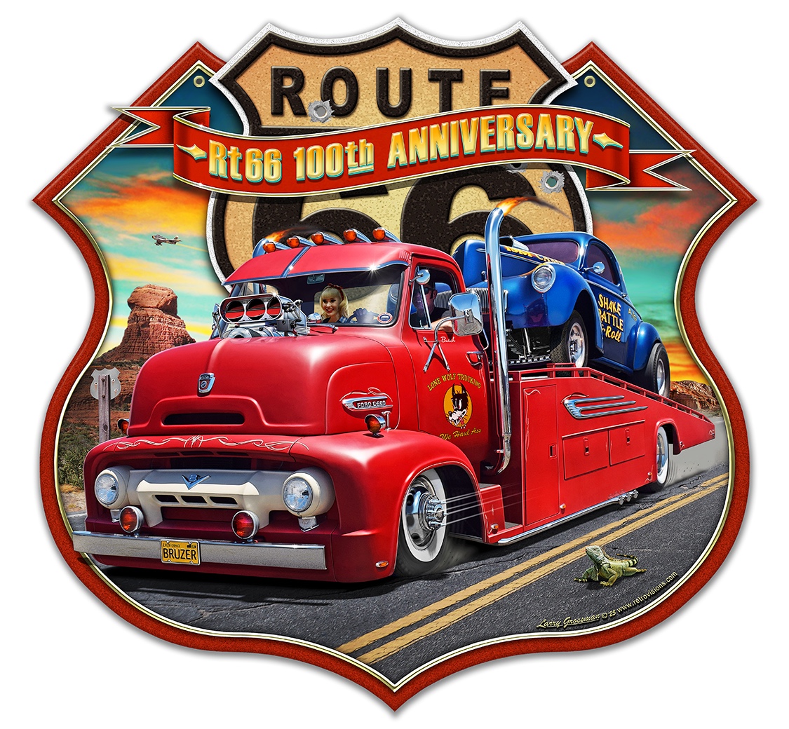 RT 66 Anniv Ford Truck