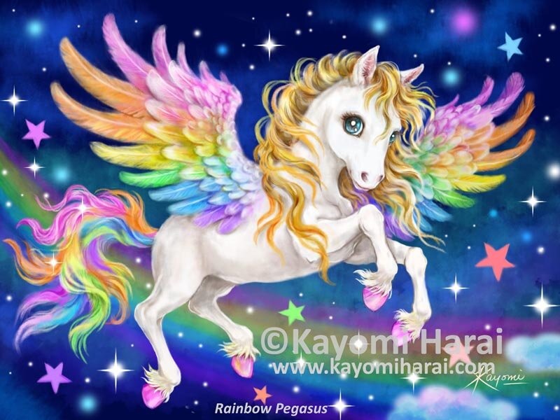 Rainbow Pegasus