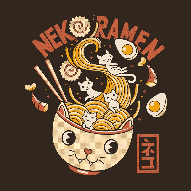 Ramen Cat Head