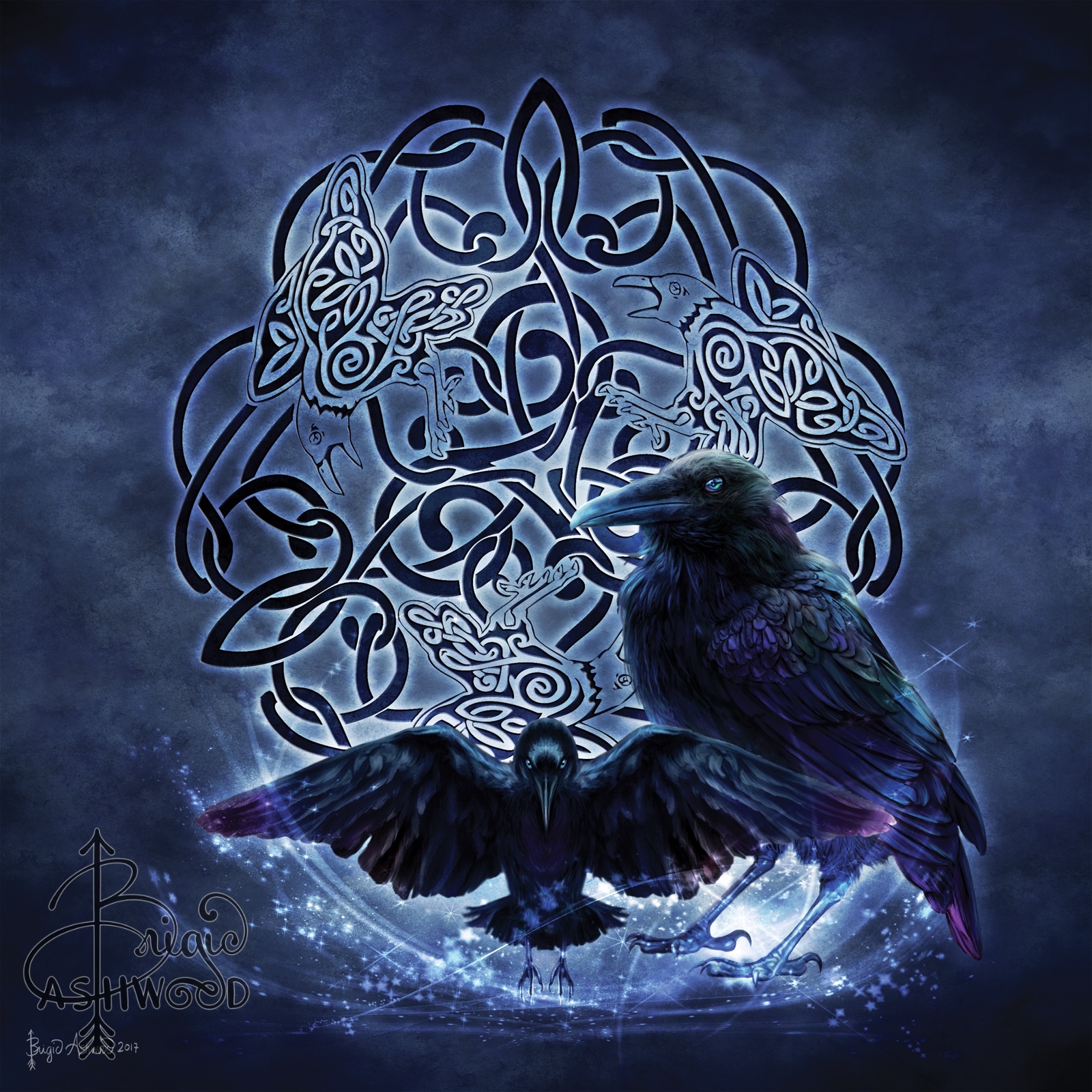 Celtic Wild: Raven