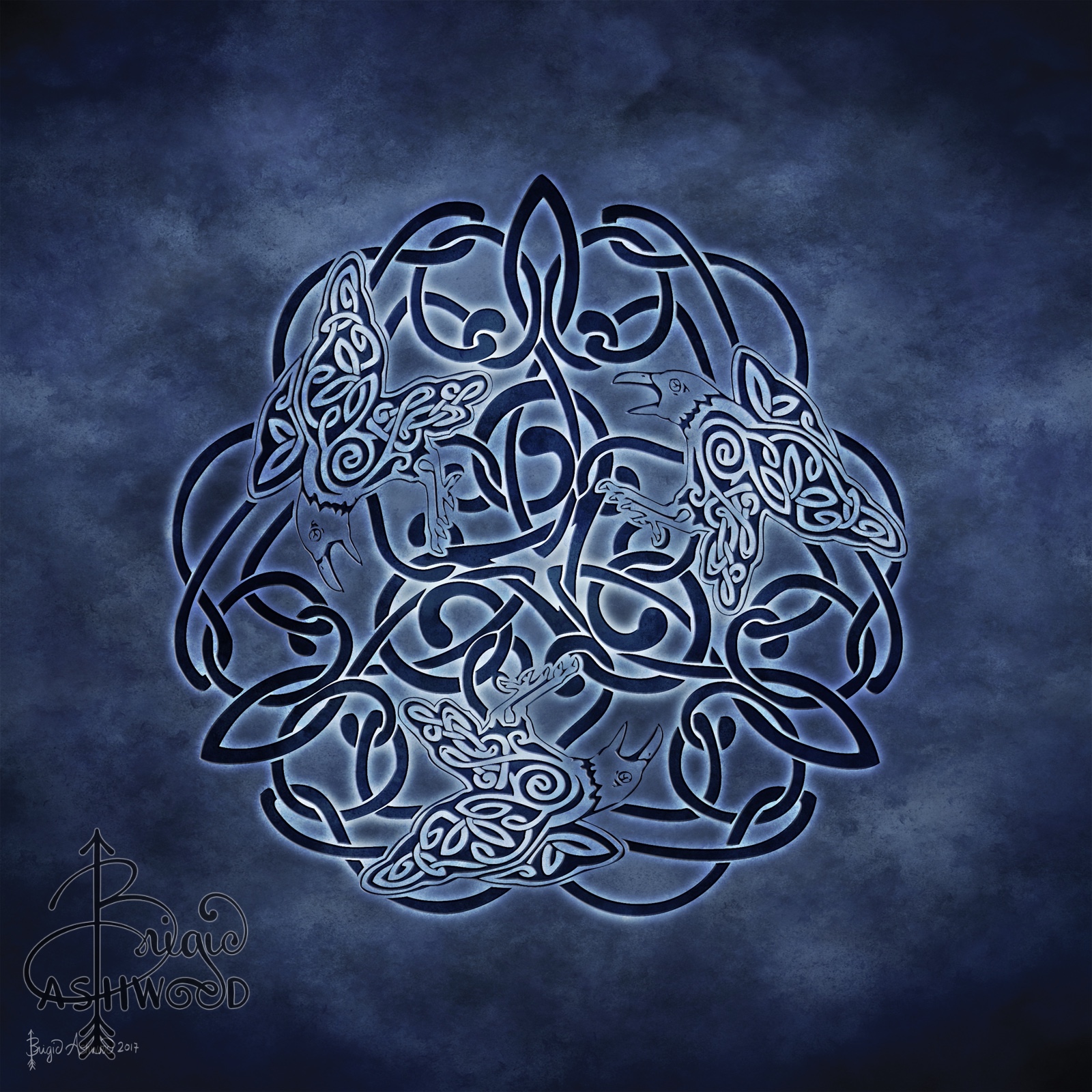 Celtic Wild: Raven Knot