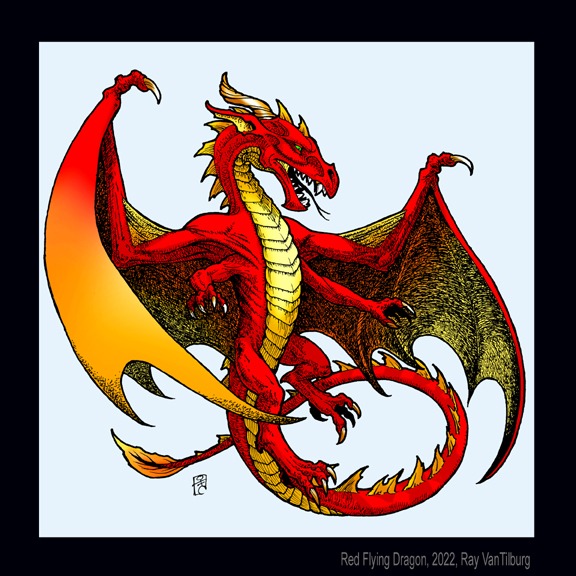 Red Flying Dragon