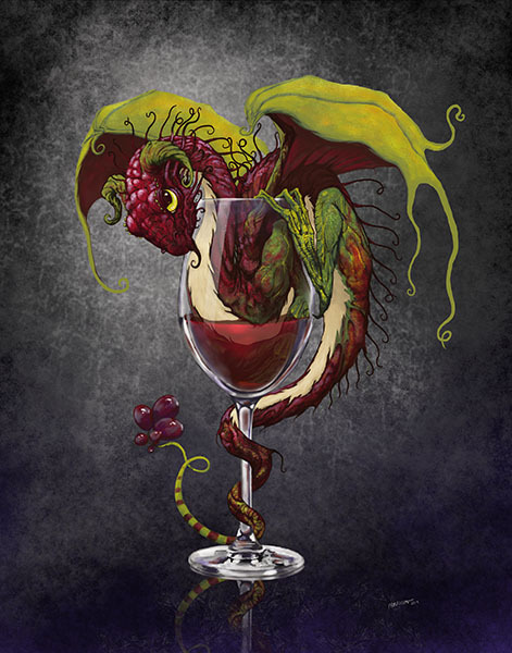 RED WINE DRAGON