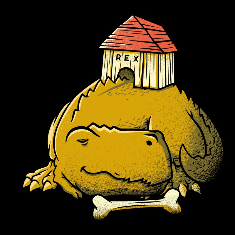 Rex Dog Dinosaur T-Rex Jurassic