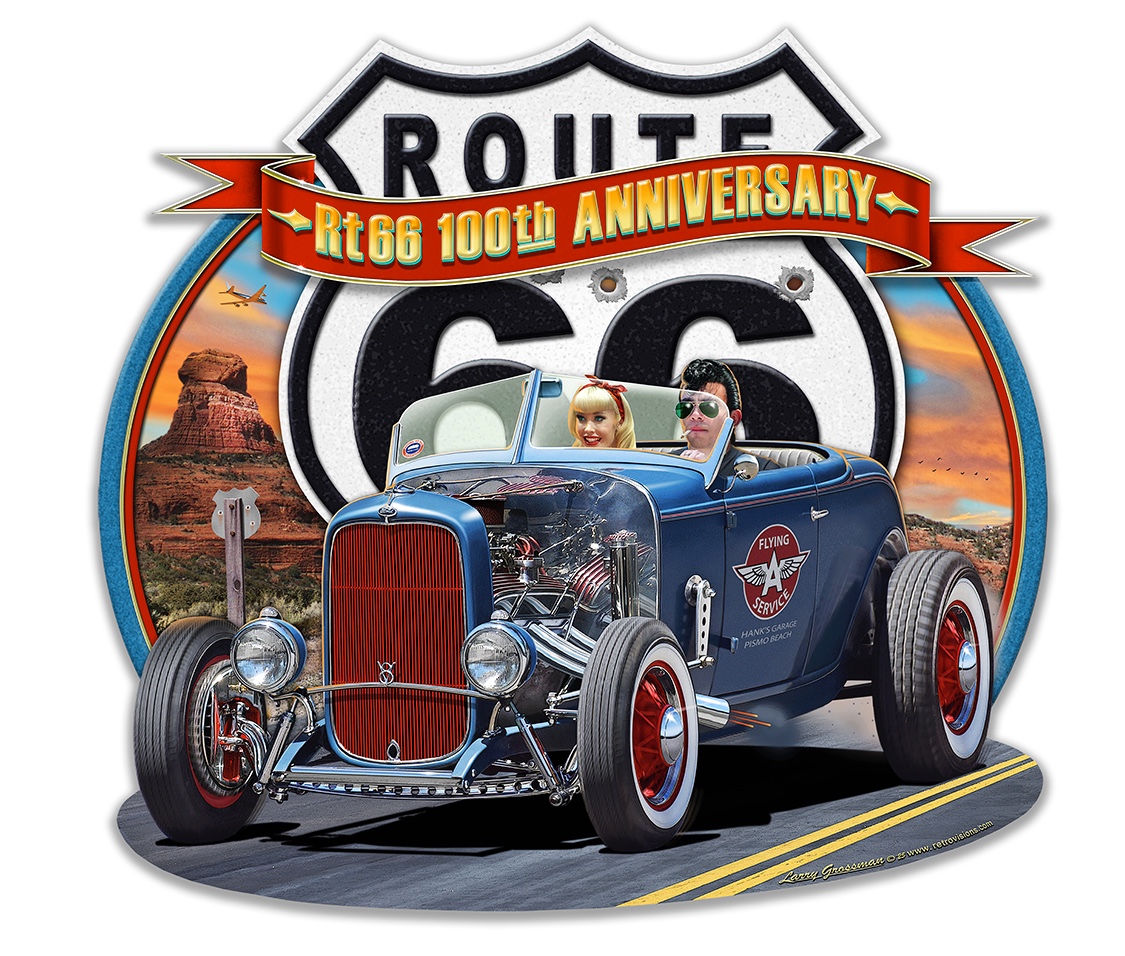Rt 66 100th Anniv. Cruizin’ in Rod
