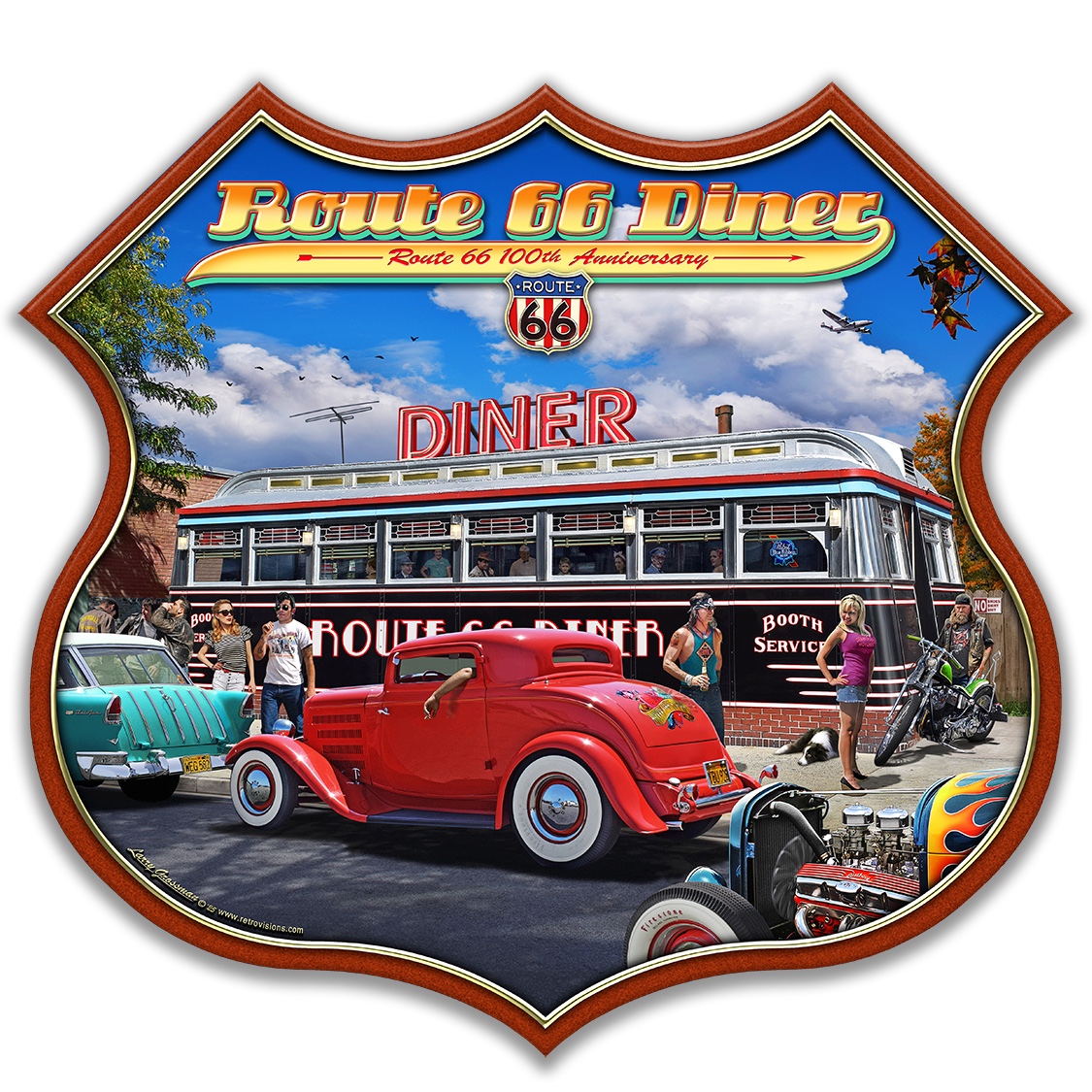 Rt 66 100th Anniversary Diner