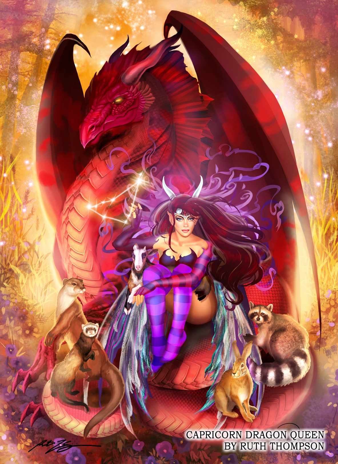 Capricorn Dragon Queen