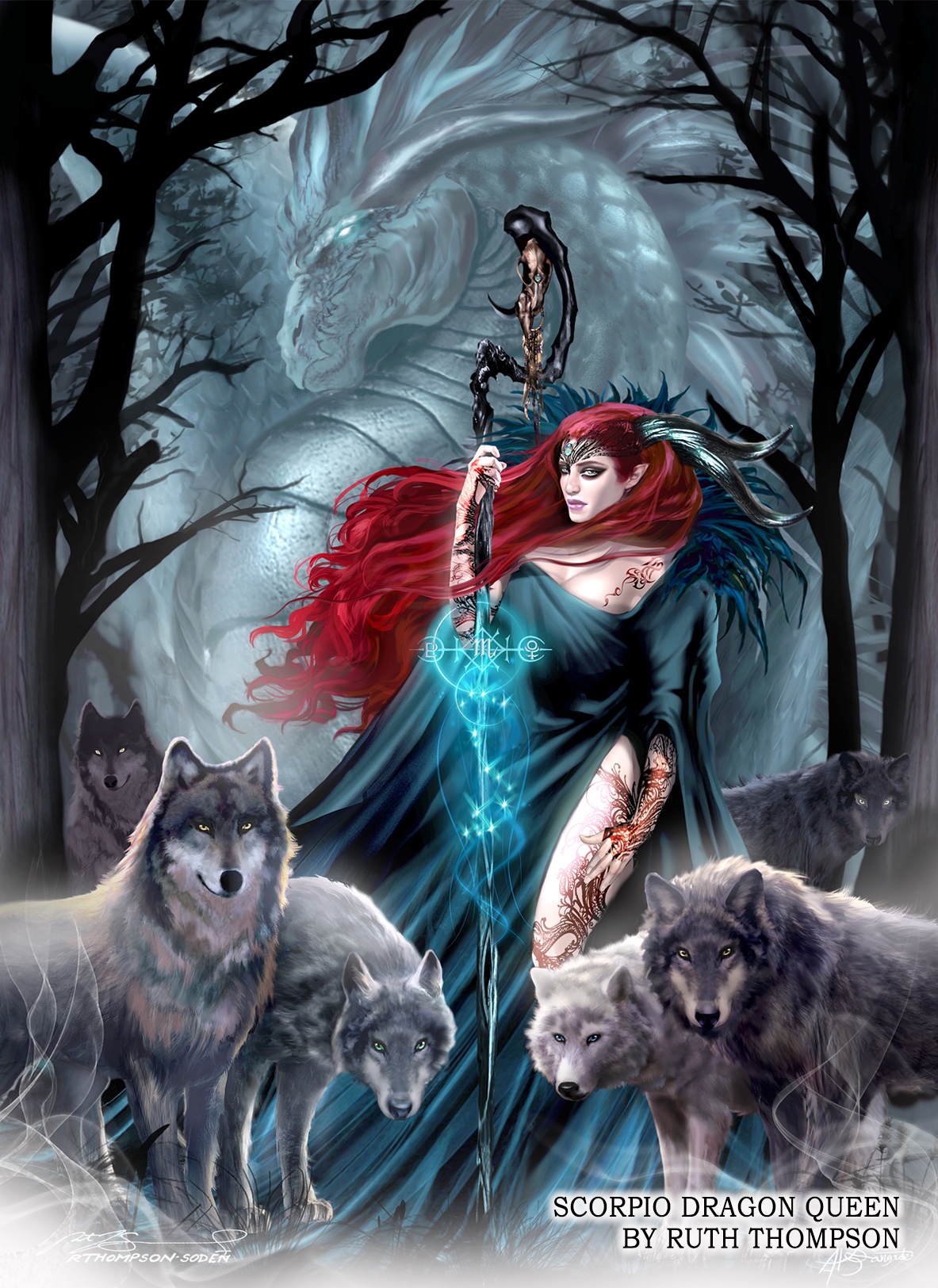 Scorpio Dragon Blade