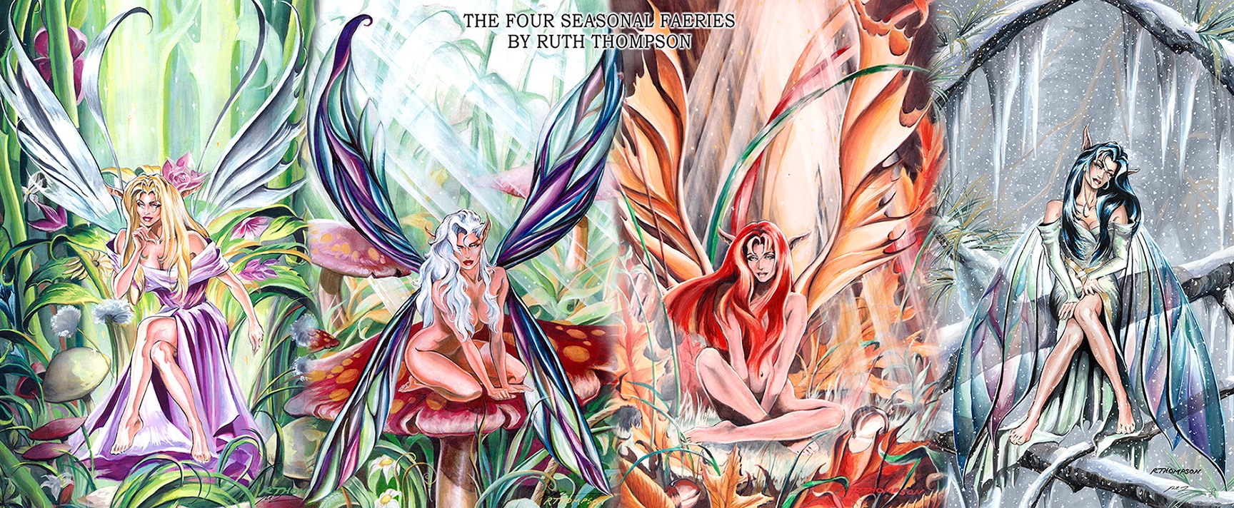 The Four Seasonal Faeries
