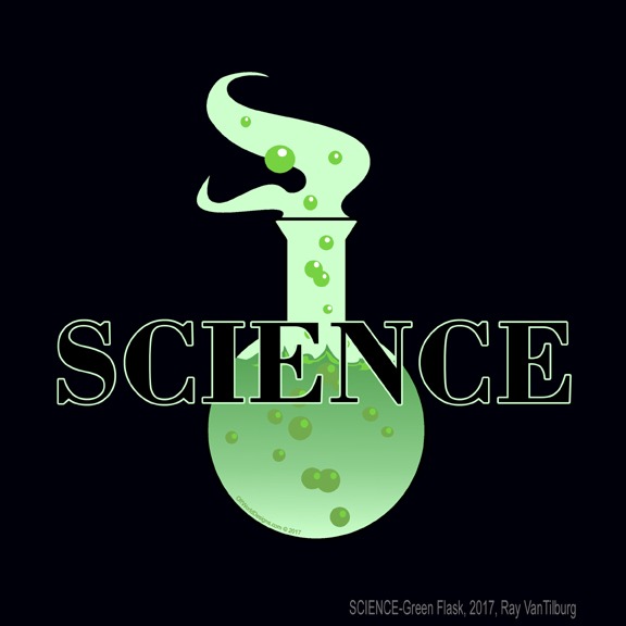 Science-Green Flask