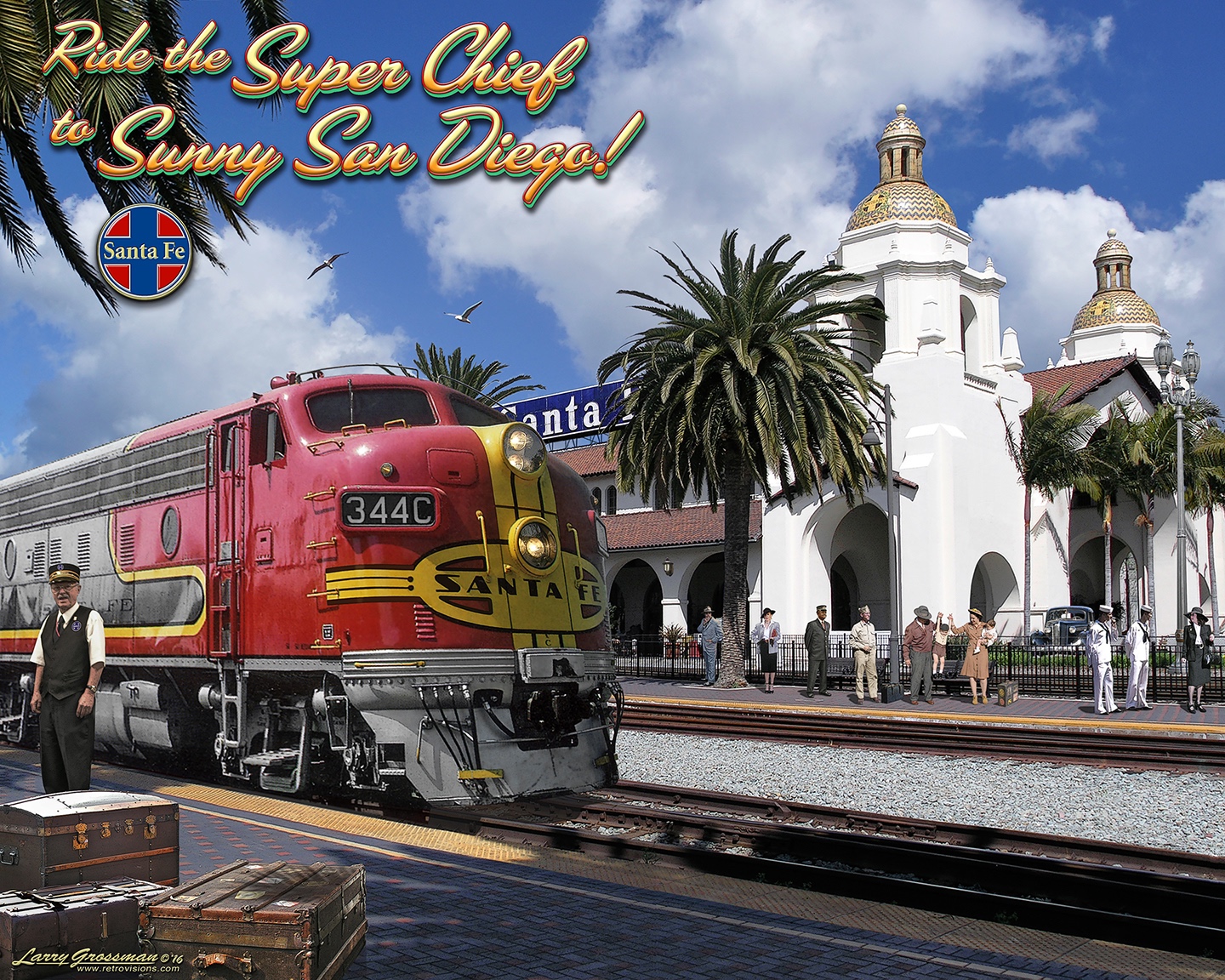 Santa Fe Station 1948