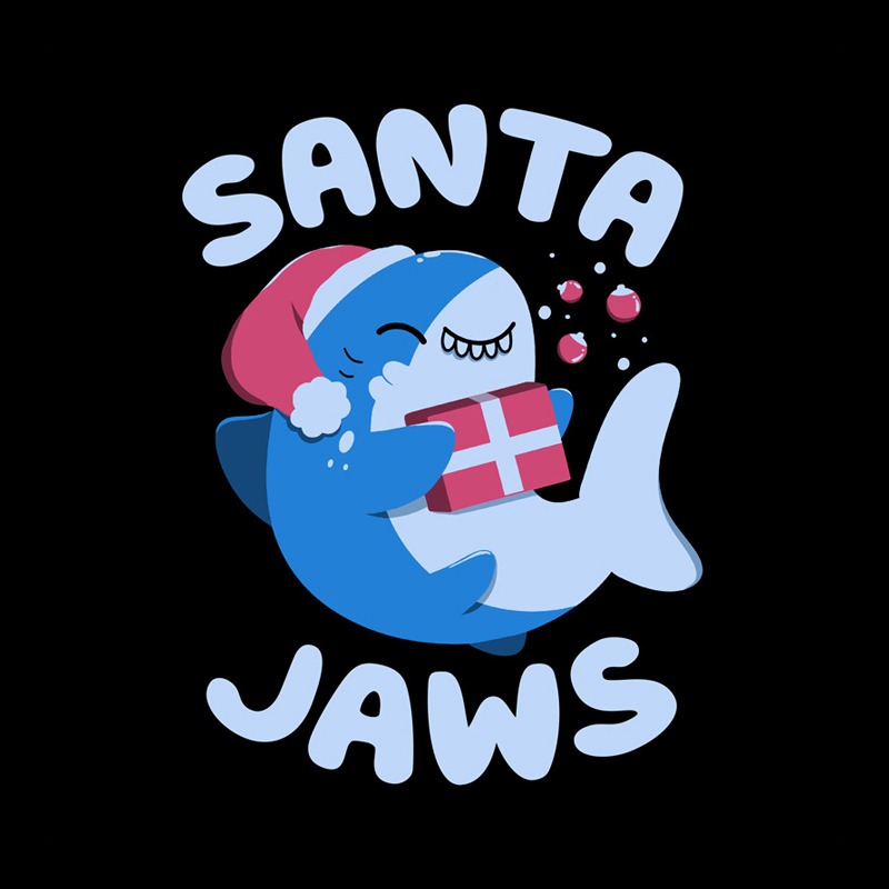 Santa Jaws Xmas Shark