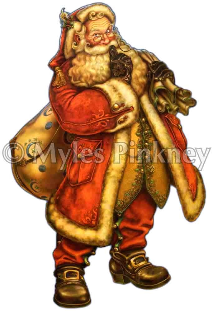 Santa Claus standee