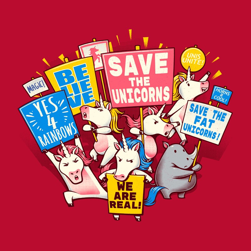 Save the Unicorns! Save the fat unicorns!