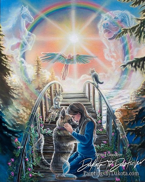 Saying Goodbye (The Rainbow Bridge)