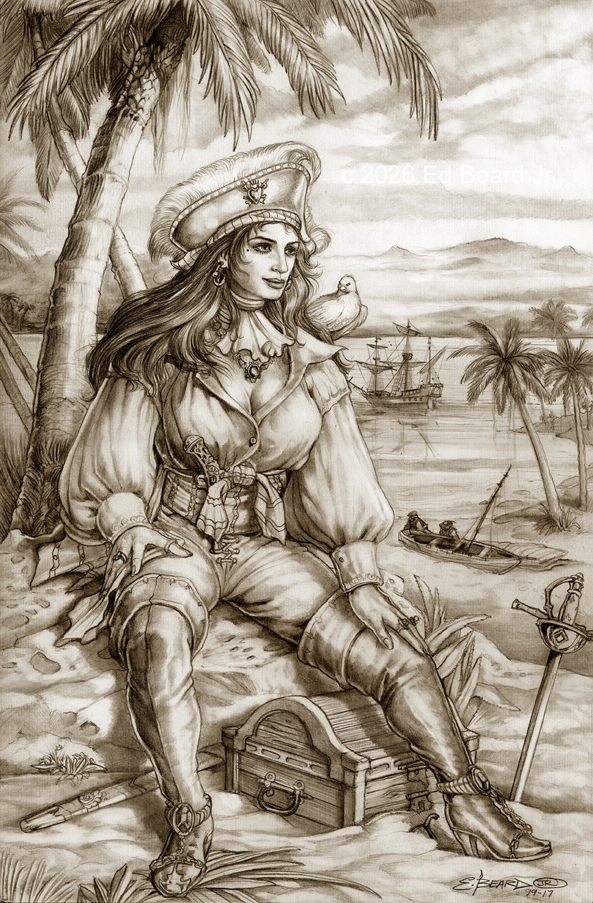 Scarlet of the Southern Seas “Sepia”