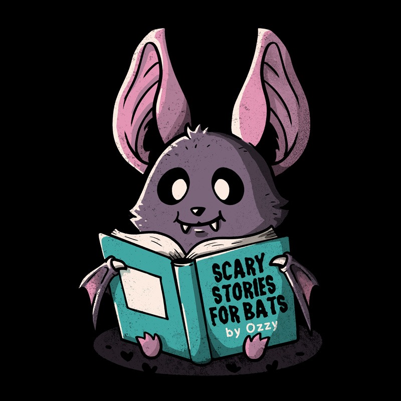 Scary Stories for Bats Book Worm