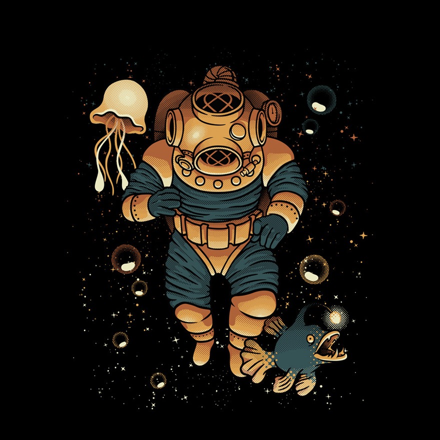 Scuba Diver Universe