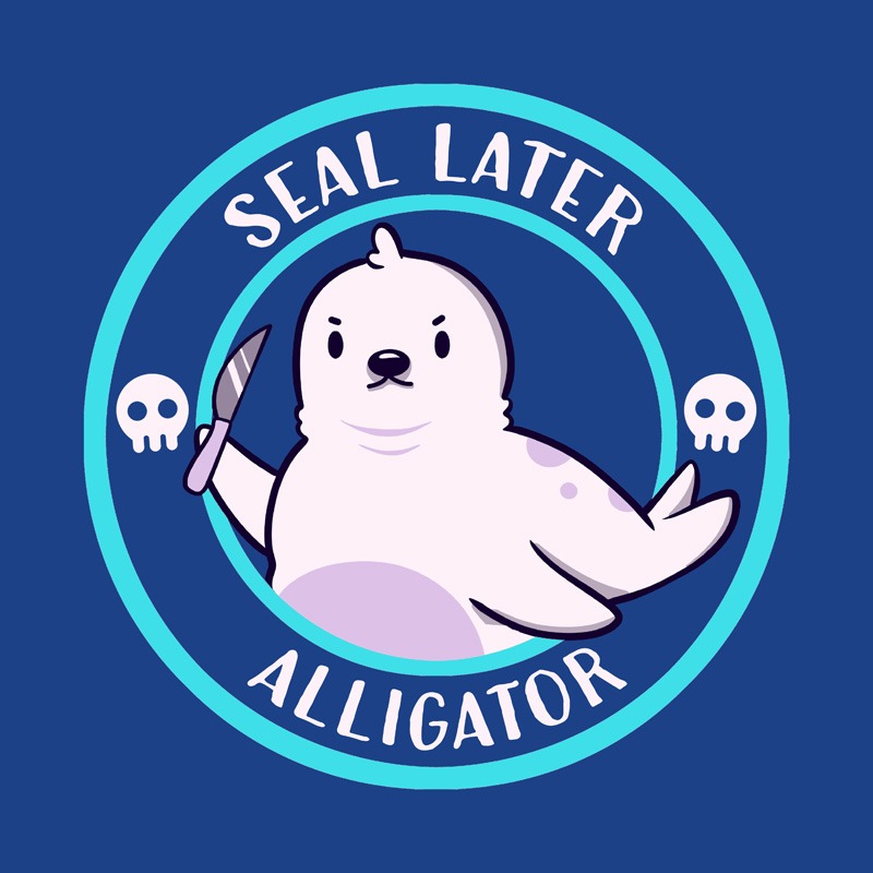Seal Latter Alligator