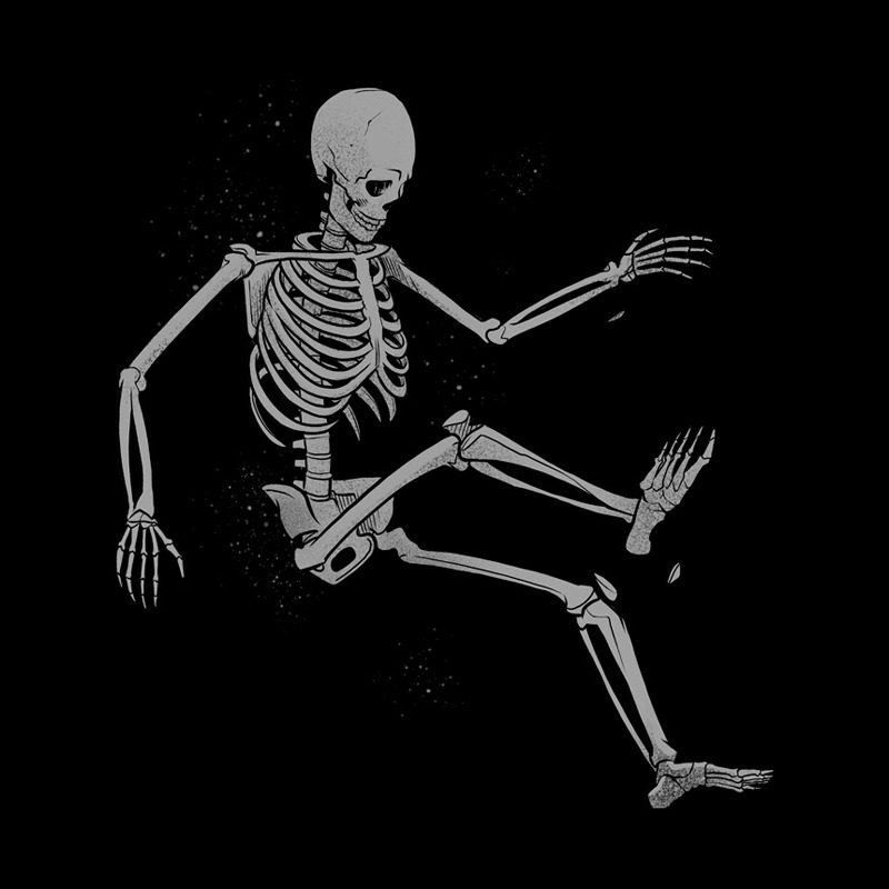 Skeleton Flowting on Space