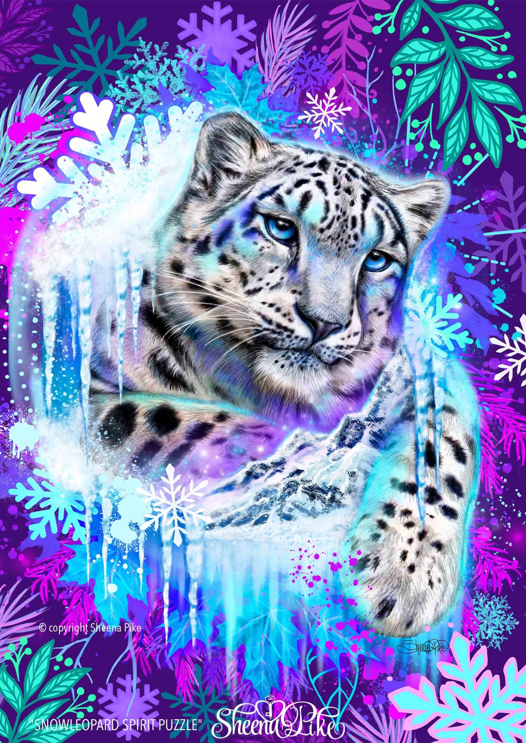Snow Leopard Spirit Puzzle