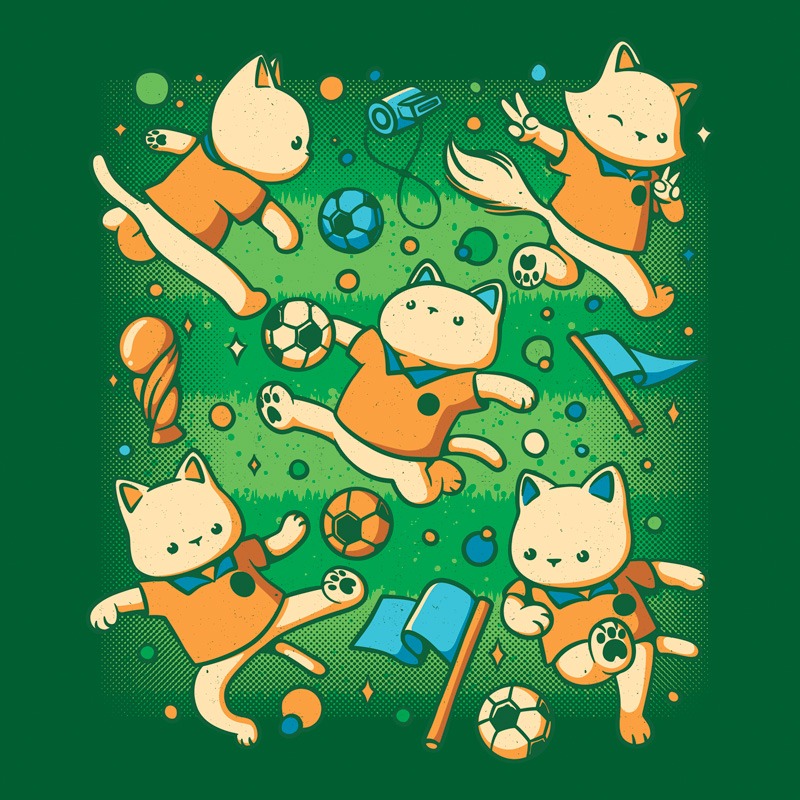 Soccer Cats Dancing