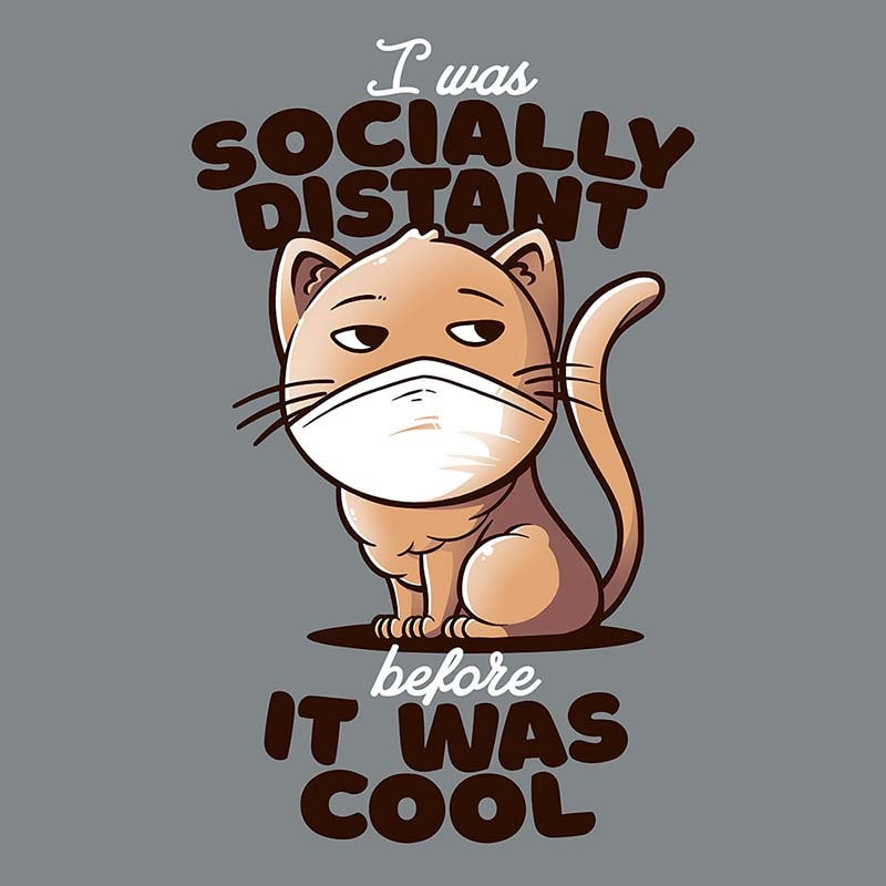 Socially Distant Cat