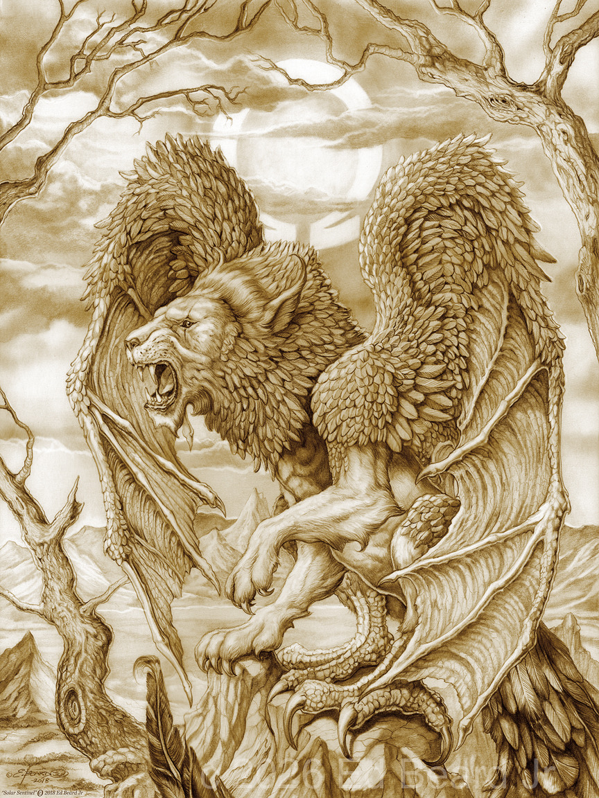Solar Sentinel Lion manticore