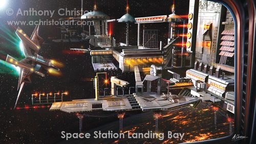 Space Station Landing Bay