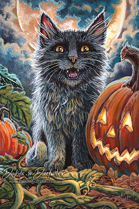 Spooky Kitten
