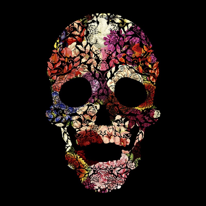 Spring Explosion Skull