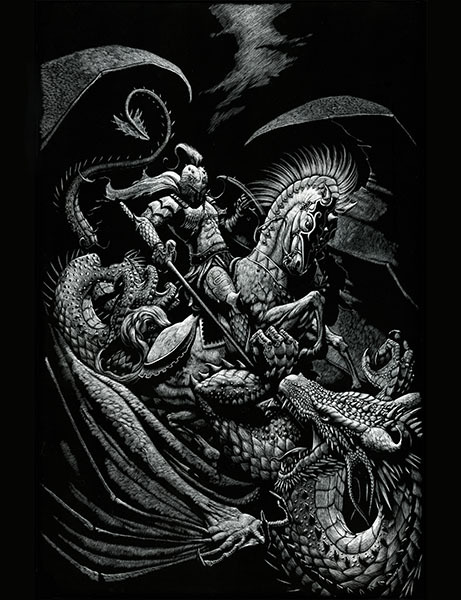 ST GEORGE AND THE DRAGON