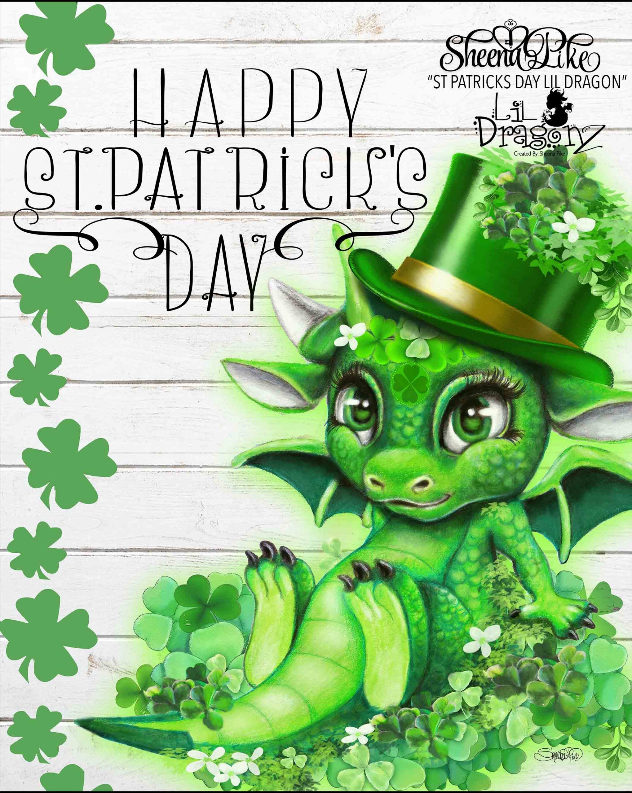 St. Patricks Day Lil Dragon