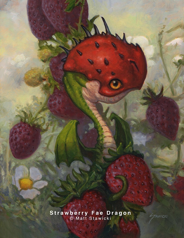 Strawberry Fae Dragon