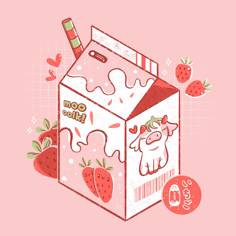 Strawberry Mooolk