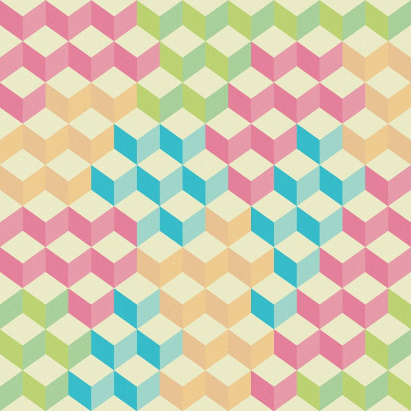 SugarCubes Geometric Pattern