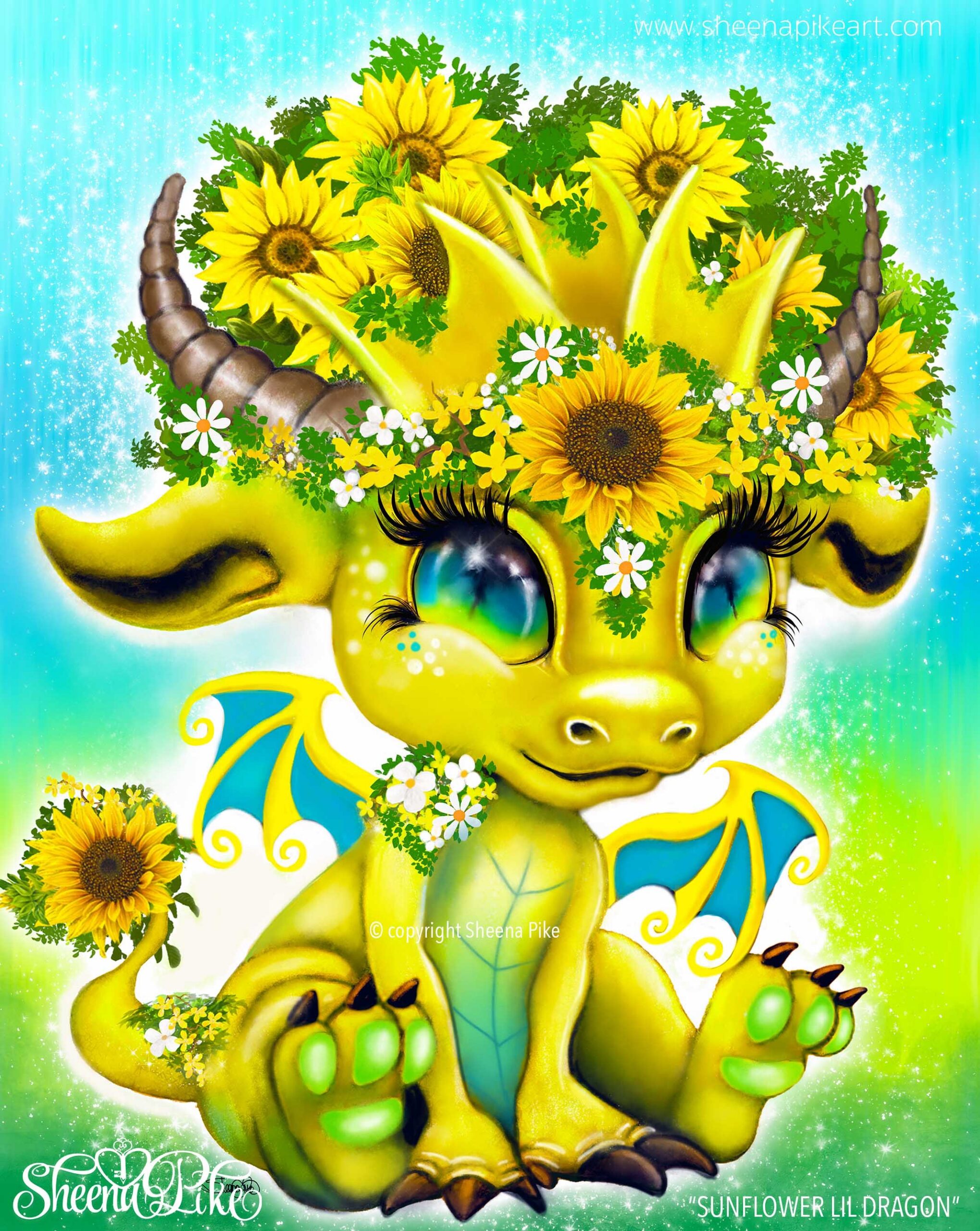 Sunflower Lil Dragon