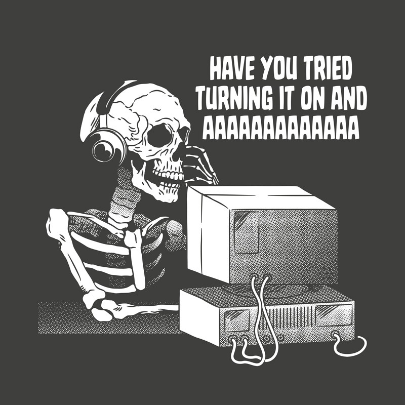 Supportive Skeleton IT Support