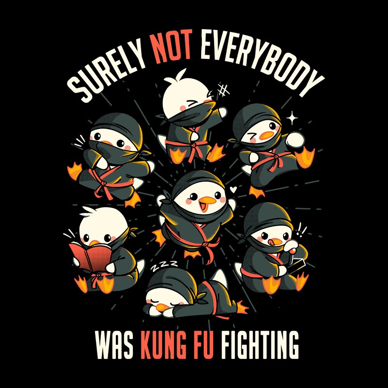 Surely Not Everybody Was Kung Fu Fighting Duck Ninja