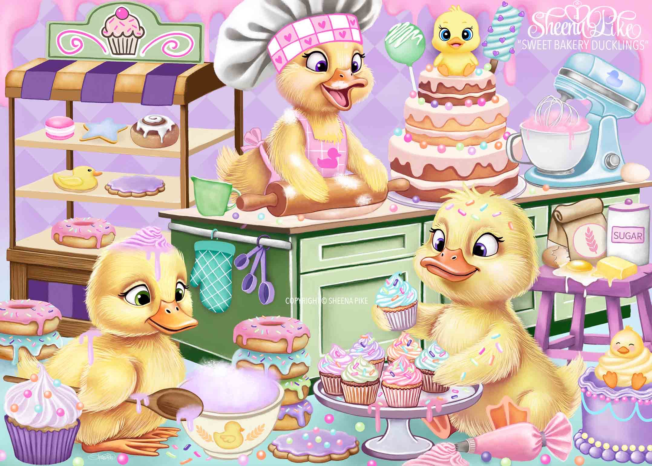 Sweet Bakery Duckling