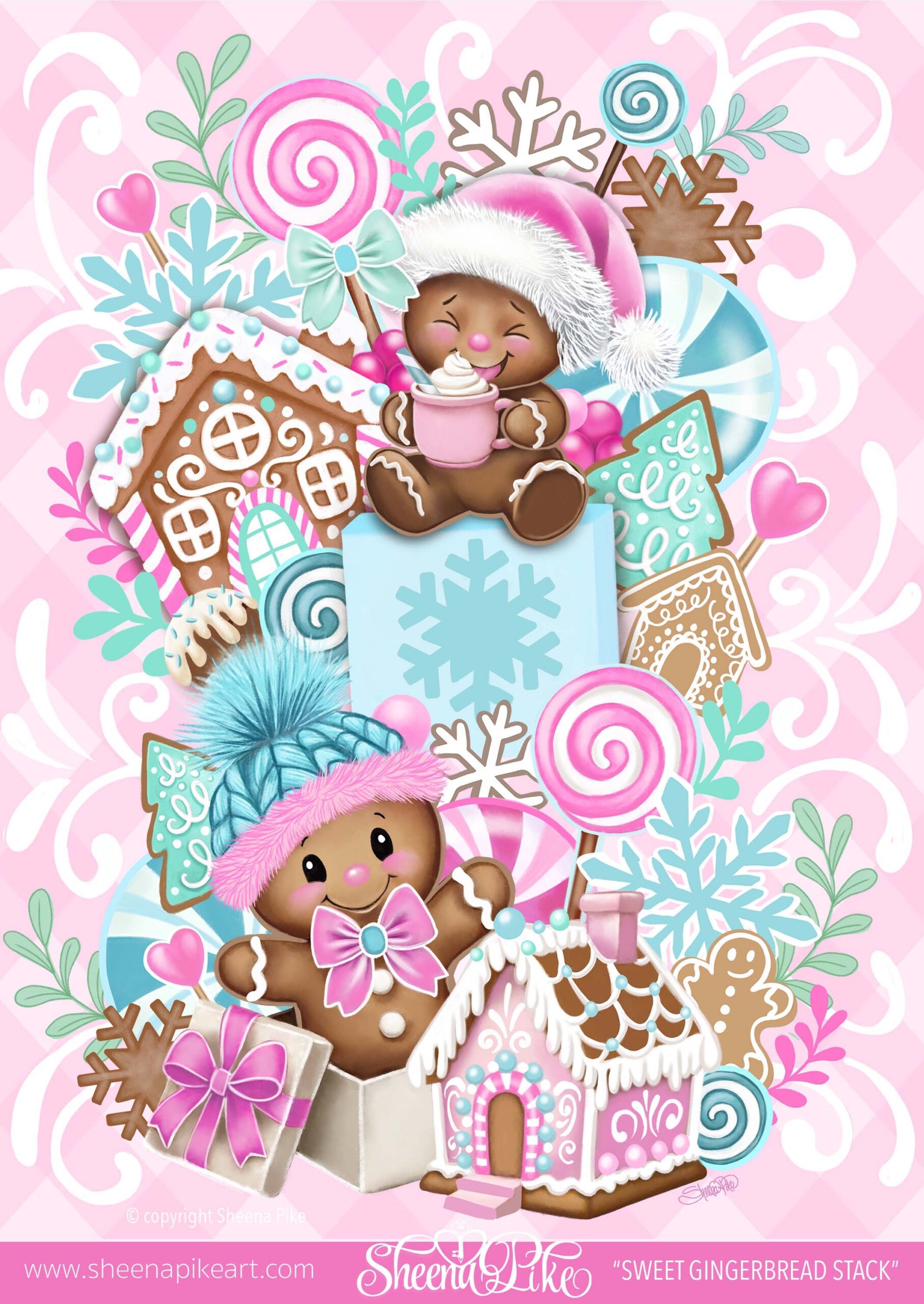 Sweet Gingerbread Stack