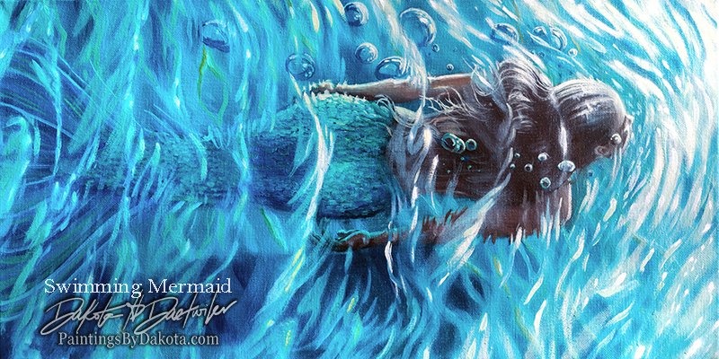 Swimming Mermaid